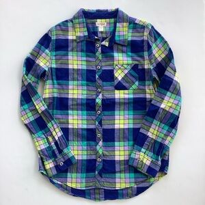 Cat & Jack Purple Flannel Shirt